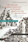 A Record of the Assembled Immortals and Gathered Perfected of the Western Hills (eBook, ePUB)