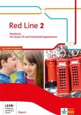 Red Line 2. Workbook mit Audios und Vokabelübungssoftware Klasse 6. Ausgabe Bayern