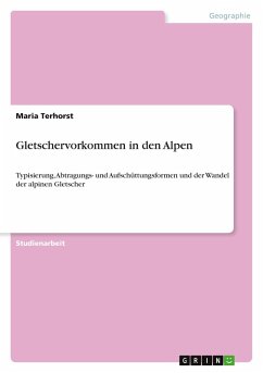 Cover Gletschervorkommen in den Alpen