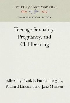Teenage Sexuality, Pregnancy, and Childbearing