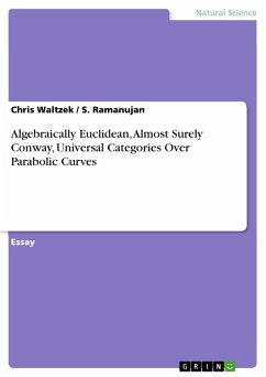 Algebraically Euclidean, Almost Surely Conway, Universal Categories Over Parabolic Curves (eBook, PDF)