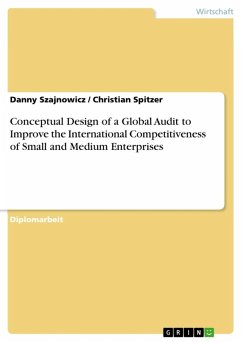 Conceptual Design of a Global Audit to Improve the International Competitiveness of Small and Medium Enterprises (eBook, ePUB) - Szajnowicz, Danny; Spitzer, Christian