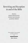 Rewriting and Reception in and of the Bible (eBook, PDF)