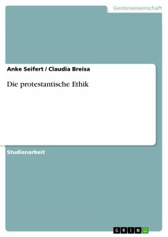 Die protestantische Ethik (eBook, ePUB)