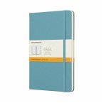 Moleskine Notizbuch Large/A5, Liniert, Hard Cover, Riff Blau