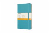 Moleskine Notizbuch Large/A5, Liniert, Hard Cover, Riff Blau