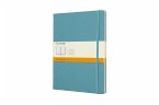 Moleskine Reef Blue Notebook Extra Large Ruled Hard