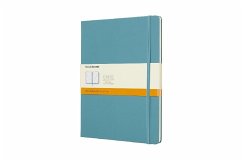 Cover Moleskine Reef Blue Notebook Extra Large Ruled Hard