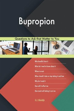 Cover Bupropion 523 Questions to Ask that Matter to You (eBook, ePUB)