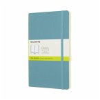 Moleskine Notizbuch Large/A5, Blanko, Soft Cover, Riff Blau