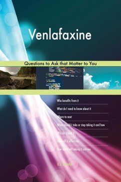 Cover Venlafaxine 523 Questions to Ask that Matter to You (eBook, ePUB)