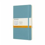 Moleskine Notizbuch Large/A5, Liniert, Soft Cover, Riff Blau