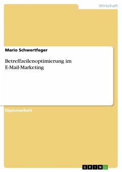 Betreffzeilenoptimierung im E-Mail-Marketing (eBook, PDF) - Schwertfeger, Mario