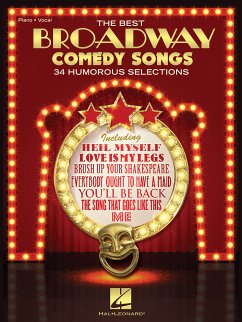 The Best Broadway Comedy Songs -Piano & Vocal- (Book) - Various