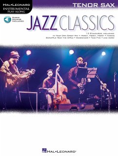 Instrumental Play-Along Jazz Classics -Tenor Saxophone- (Book & Audio Online) - Various