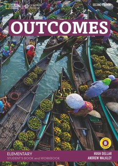 Outcomes A1.2/A2.1: Elementary - Student's Book and Workbook (Combo Split Edition B) + Audio-CD + DVD-ROM - Walkley, Andrew;Dellar, Hugh