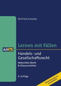 Handels- und Gesellschaftsrecht - Schwabe, Winfried