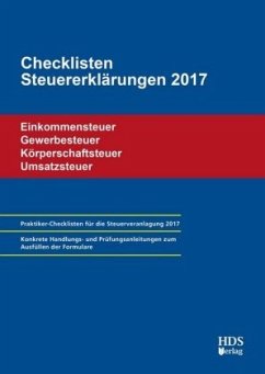 Checklisten Steuererklärungen 2017 - Lähn, Annette;Perbey, Uwe;Arndt, Thomas