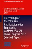 Proceedings of the 19th Asia Pacific Automotive Engineering Conference & SAE-China Congress 2017: Selected Papers