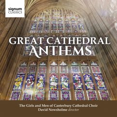 Great Cathedral Anthems - Newsholme/The Girls And Men Of Canterbury Cath.Ch