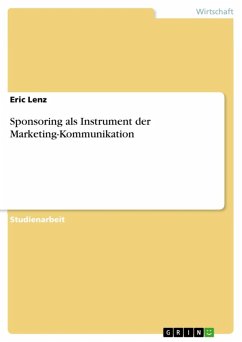 Cover Sponsoring als Instrument der Marketing-Kommunikation (eBook, ePUB)