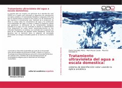 Tratamiento ultravioleta del agua a escala domestica: