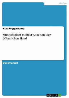 Sinnhaftigkeit mobiler Angebote der öffentlichen Hand (eBook, ePUB)