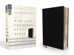 NIV, Biblical Theology Study Bible, Bonded Leather, Black, Comfort Print - Zondervan