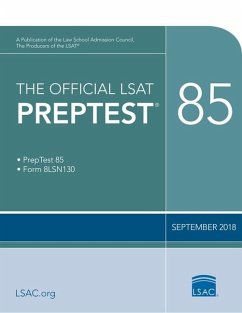 The Official LSAT Preptest 85 - Council, Law School Admission