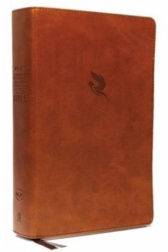 Cover NKJV, Spirit-Filled Life Bible, Third Edition, Leathersoft, Brown, Red Letter, Comfort Print