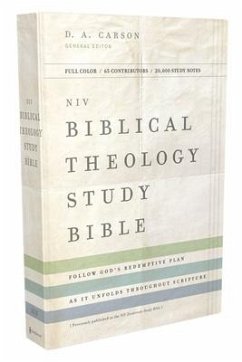 NIV, Biblical Theology Study Bible, Hardcover, Comfort Print - Zondervan