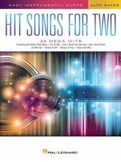 Hit Songs for Two Alto Saxophones - Various