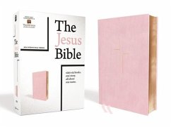 The Jesus Bible, NIV Edition, Imitation Leather, Pink - Zondervan