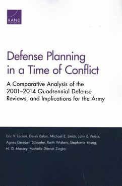 Defense Planning in a Time of Conflict - Larson, Eric V; Eaton, Derek; Linick, Michael E