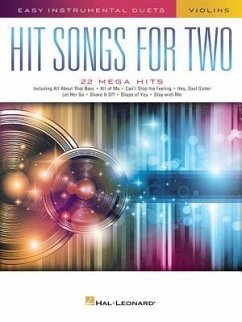 Hit Songs for Two Violins: Easy Instrumental Duets - Various