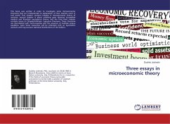 Three essays in microeconomic theory - Josheski, Dushko
