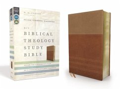 NIV, Biblical Theology Study Bible, Imitation Leather, Tan/Brown, Indexed, Comfort Print - Zondervan