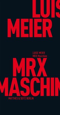 MRX Maschine (eBook, ePUB) - Meier, Luise