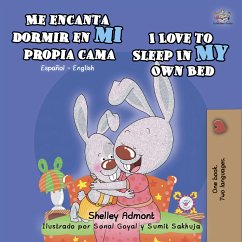Me encanta dormir en mi propia cama I Love to Sleep in My Own Bed (Spanish English Bilingual Children's Book) (eBook, ePUB)