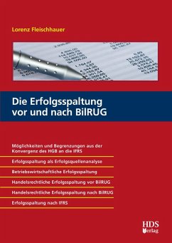 Die Erfolgsspaltung vor und nach BilRUG (eBook, PDF) - Fleischhauer, Lorenz