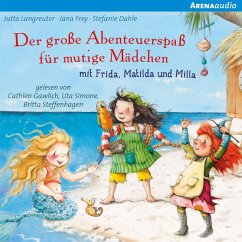 Der große Abenteuerspaß für mutige Mädchen mit Frida, Matilda und Milla (MP3-Download) - Dahle, Stefanie; Frey, Jana; Langreuter, Jutta