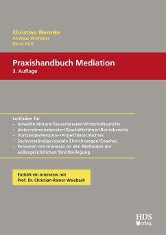 Praxishandbuch Mediation (eBook, PDF) - Kittl, Denis; Wermke, Christian; Winheller, Andreas