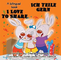 I Love to Share Ich teile gern (English German Book for Kids) (eBook, ePUB)