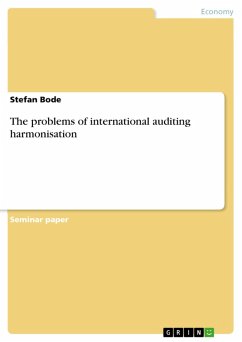 The problems of international auditing harmonisation (eBook, ePUB) The problems of international auditing harmonisation (eBook, ePUB)