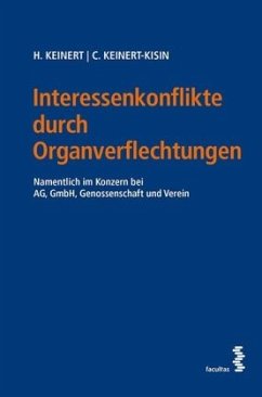 Interessenkonflikte durch Organverflechtungen - Keinert-Kisin, Christina;Keinert, Heinz
