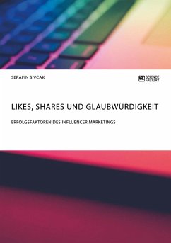 Likes, Shares und Glaubwürdigkeit. Erfolgsfaktoren des Influencer Marketings (eBook, ePUB) - Sivcak, Serafin