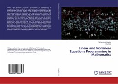 Linear and Nonlinear Equations Programming in Mathematics