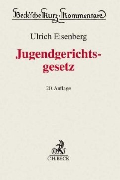 Jugendgerichtsgesetz (JGG), Kommentar - Eisenberg, Ulrich