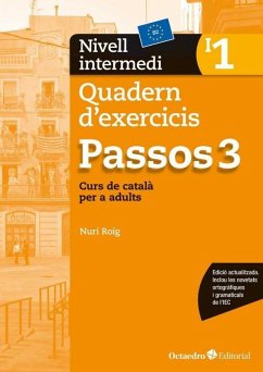 Passos 3, quadern d'exercicis, nivell intermedi 1, curs de català per a no catalanoparlants - Roig Martínez, Nuri