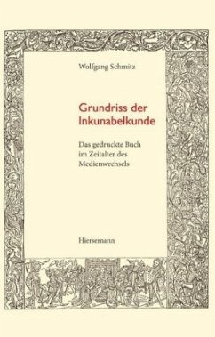 Cover Grundriss der Inkunabelkunde